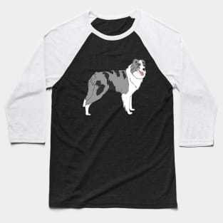 Border Collie Baseball T-Shirt